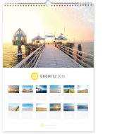 Grömitz Kalender A3 - Seebrücke