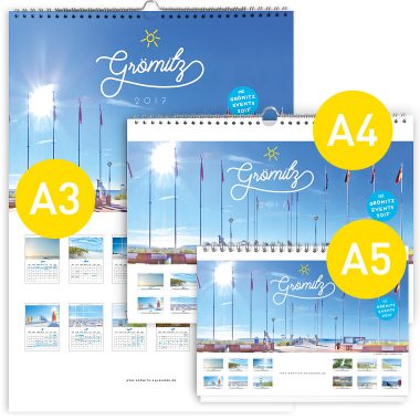 Grömitz Kalender Set 2017