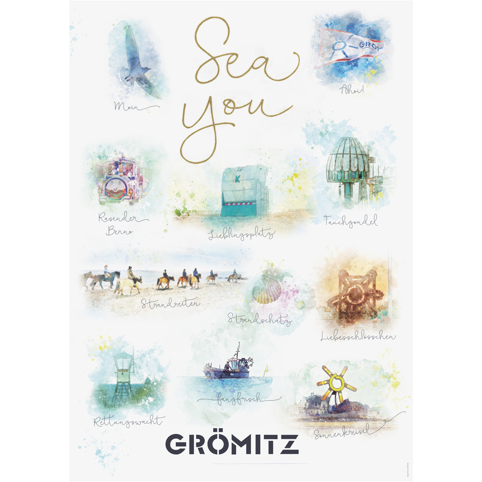 Grömitz Fan-Poster "Sea You"