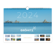 Grömitz A4 Wand-Kalender 2024