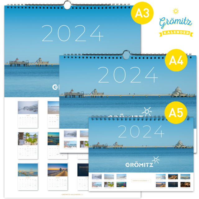 Grömitz-Kalender 2024 Set