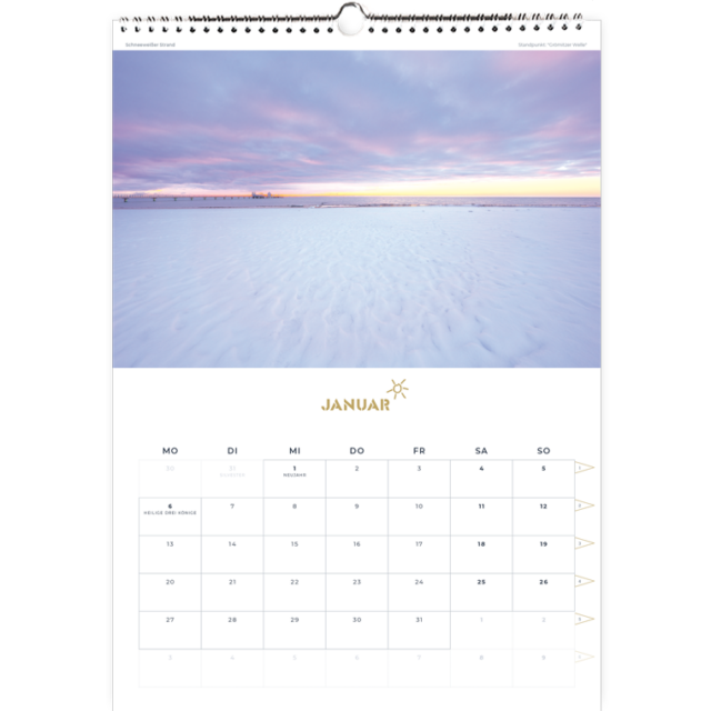 Wandkalender 2025 (DINA3) GrömitzKalender