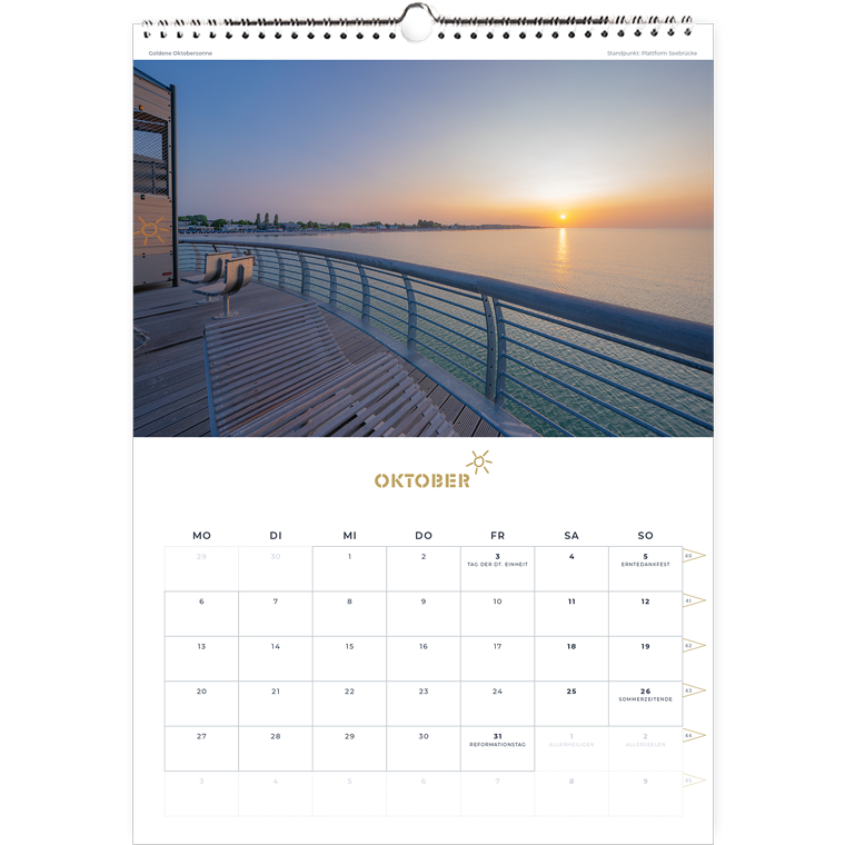 Wandkalender 2025 (DINA3) GrömitzKalender